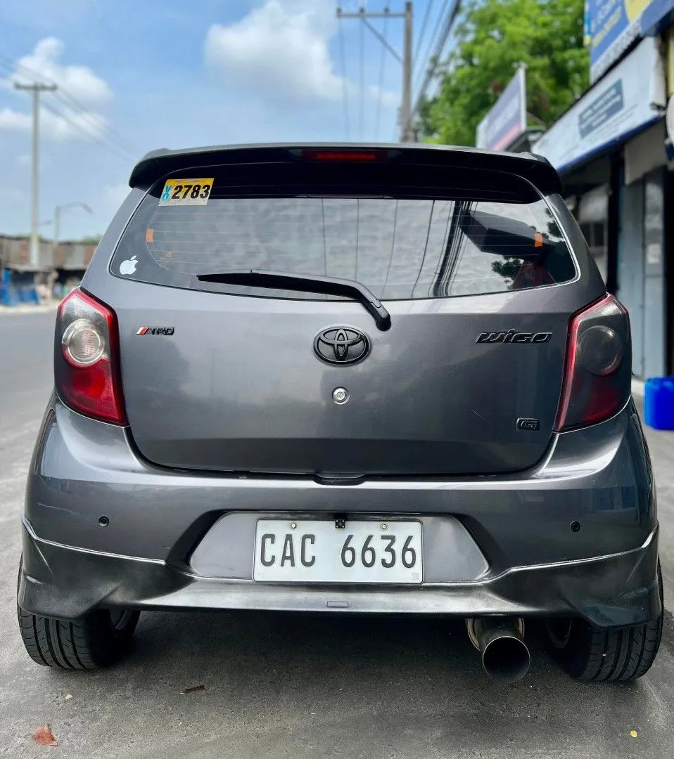 48458 toyota wigo diecast blue