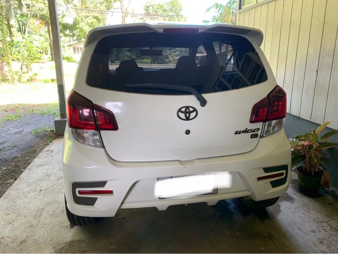 48458 toyota wigo diecast red