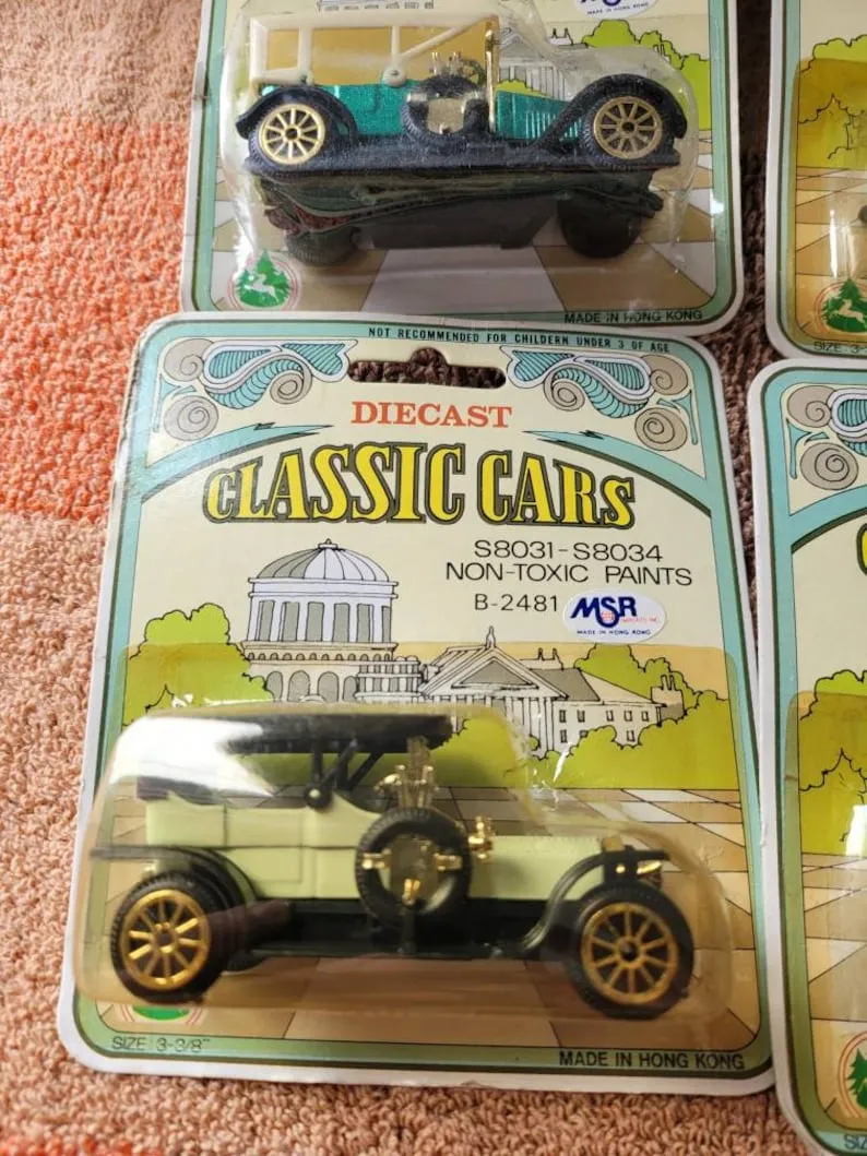 48505 vintage diecast mustang