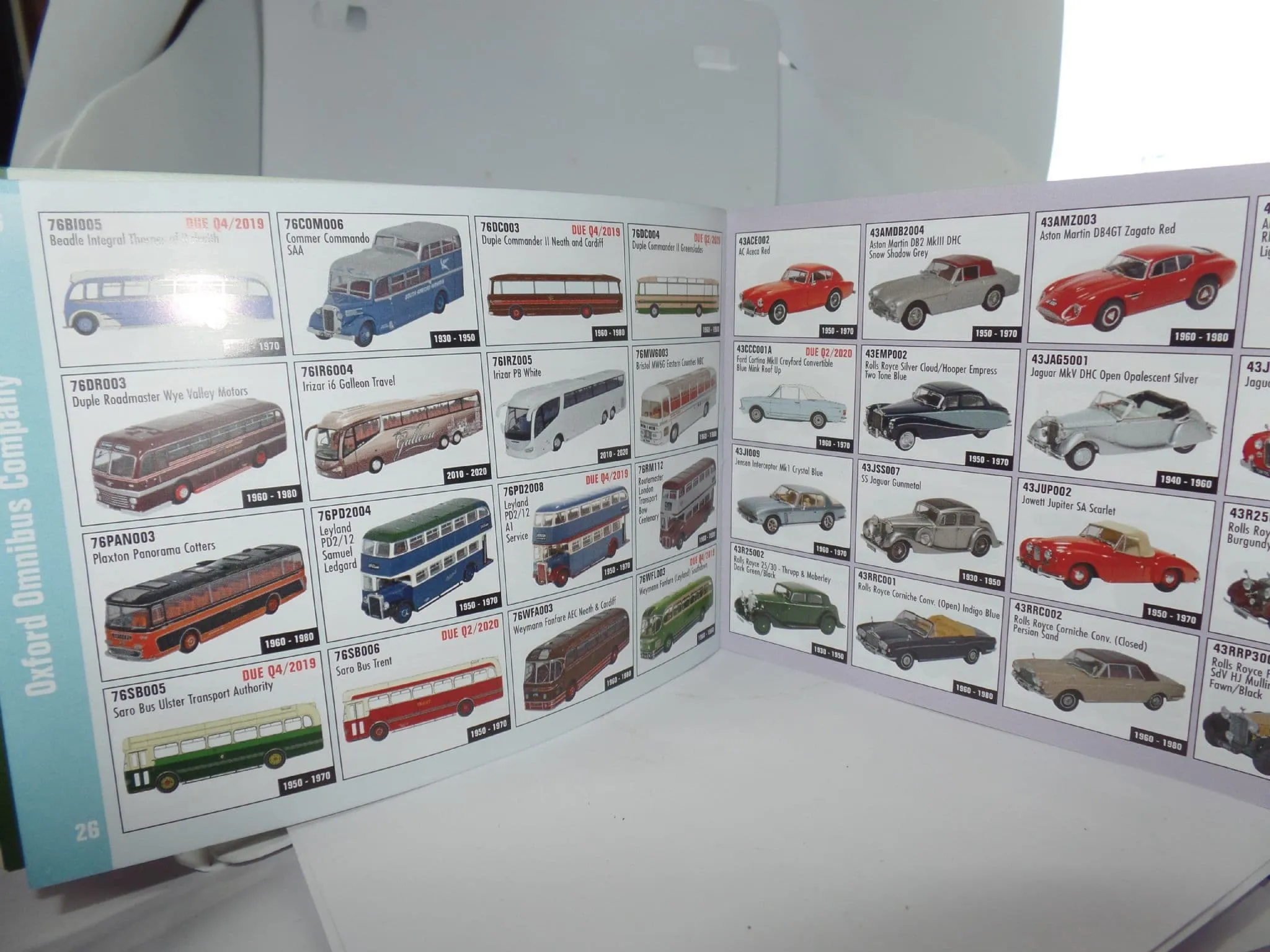 48507 oxford diecast catalog 2019 main