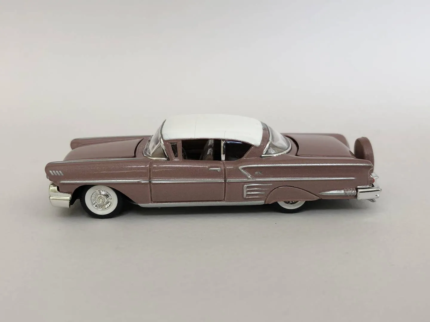 48514 1958 chevy impala diecast red