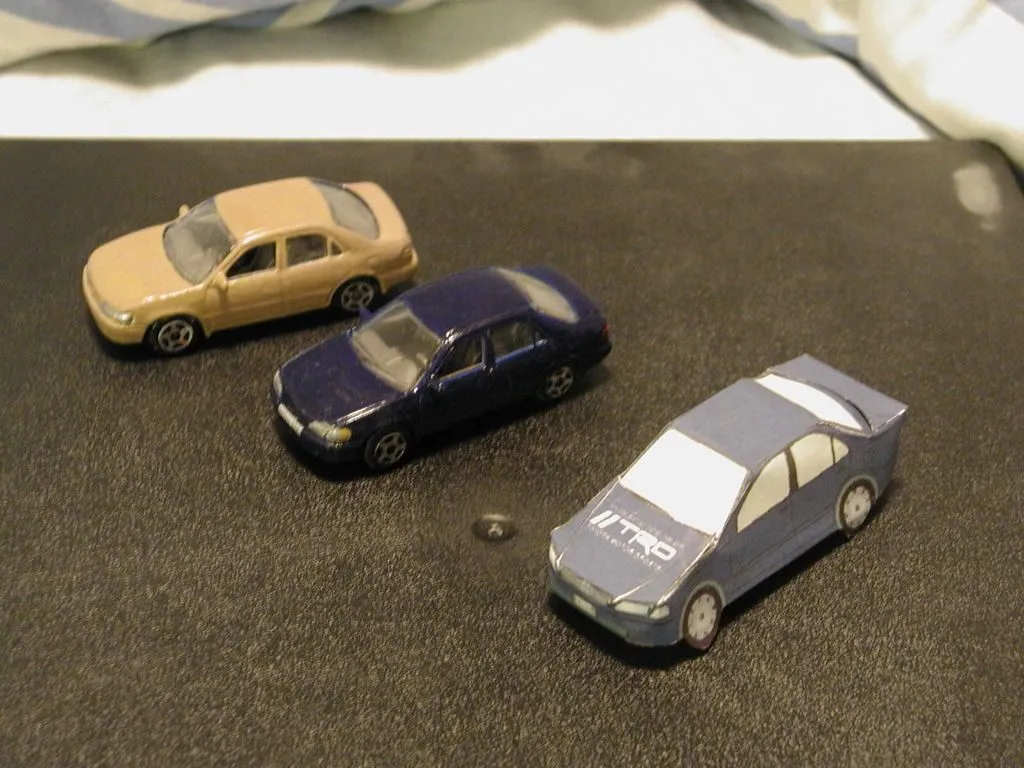 48553 diecast corolla hatchback model 1