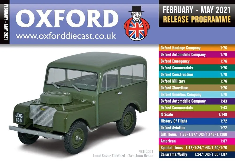 48601 oxford diecast popular truck