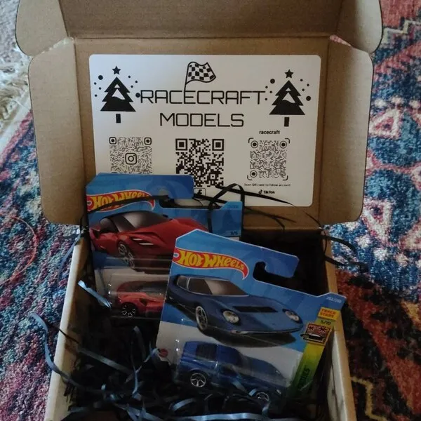 48606 diecast car box display