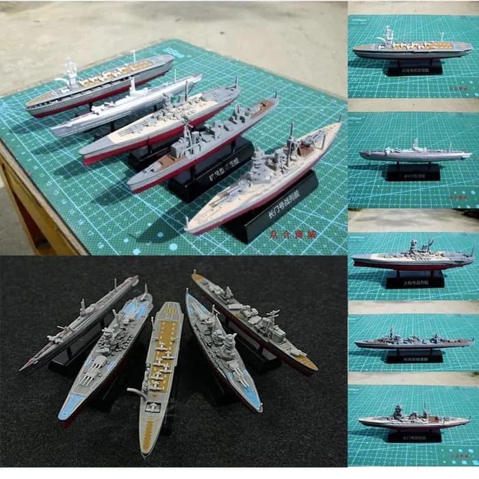 48611 diecast kapal perang materials