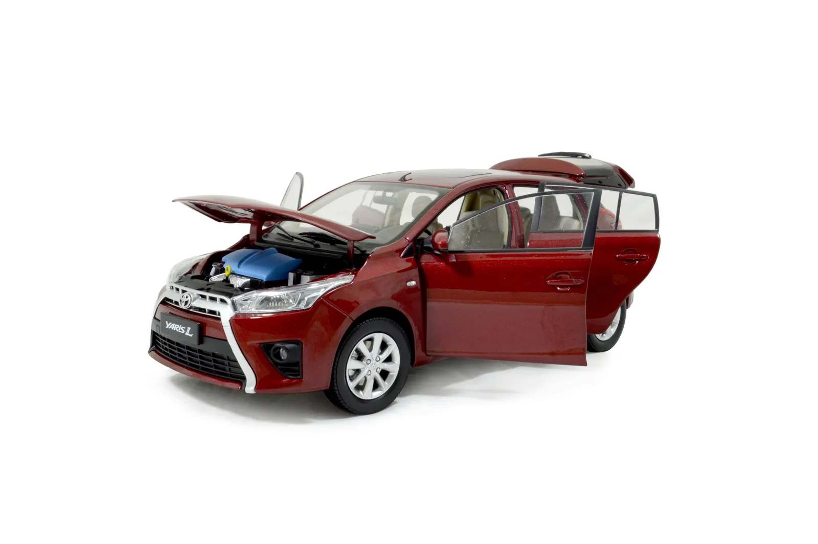 48690 yaris diecast scales