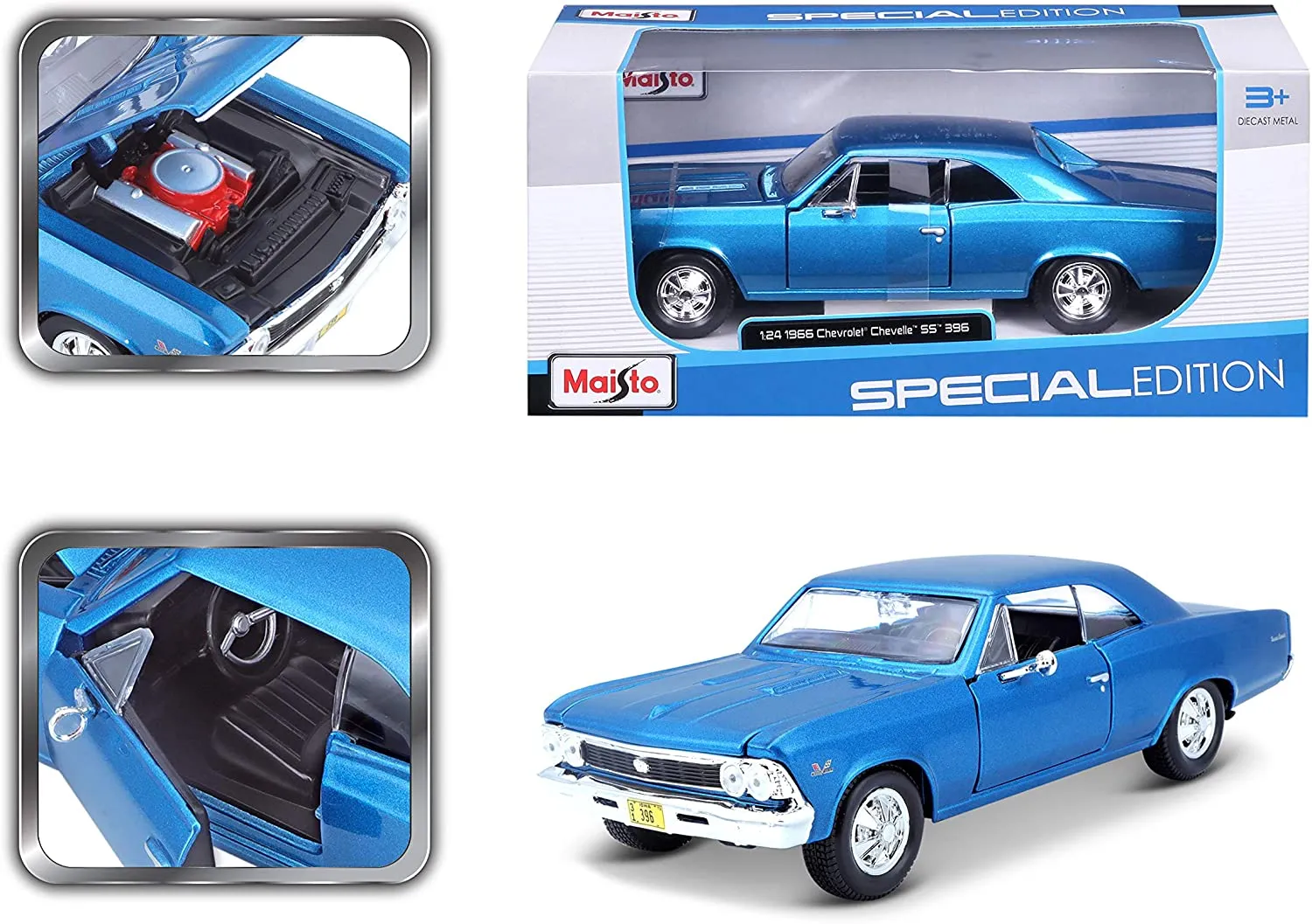 48706 1966 chevelle malibu diecast
