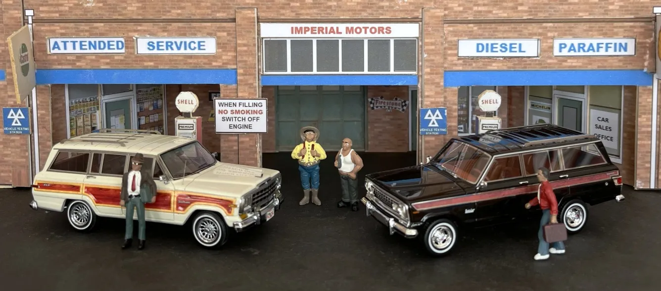 48753 jeep wagoneer diecast model care