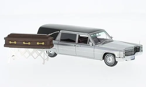 48755 diecast hearse display case