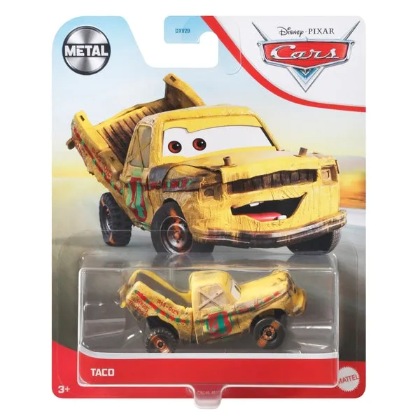 48765 disney cars taco diecast design features