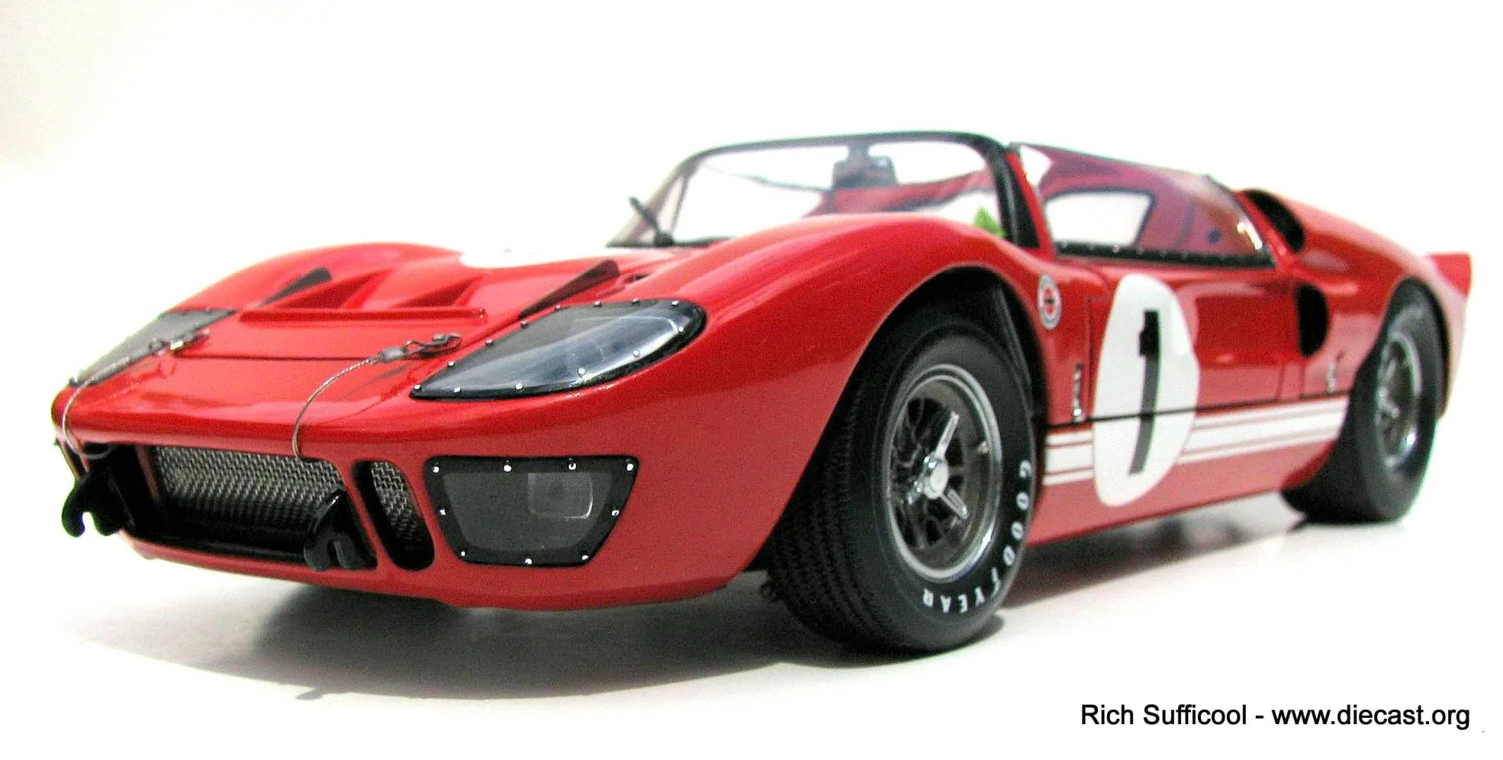 48786 ford gt40 diecast craftsmanship