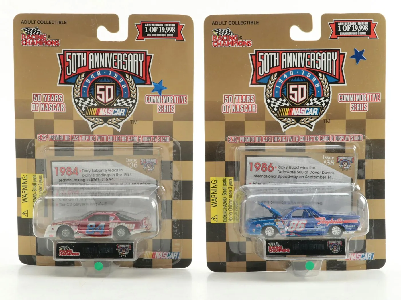 48802 50th anniversary nascar diecast