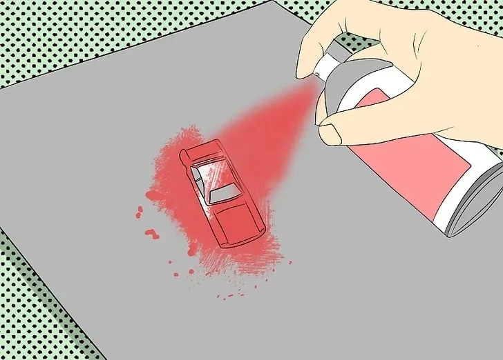 48816 tools for repainting diecast cars