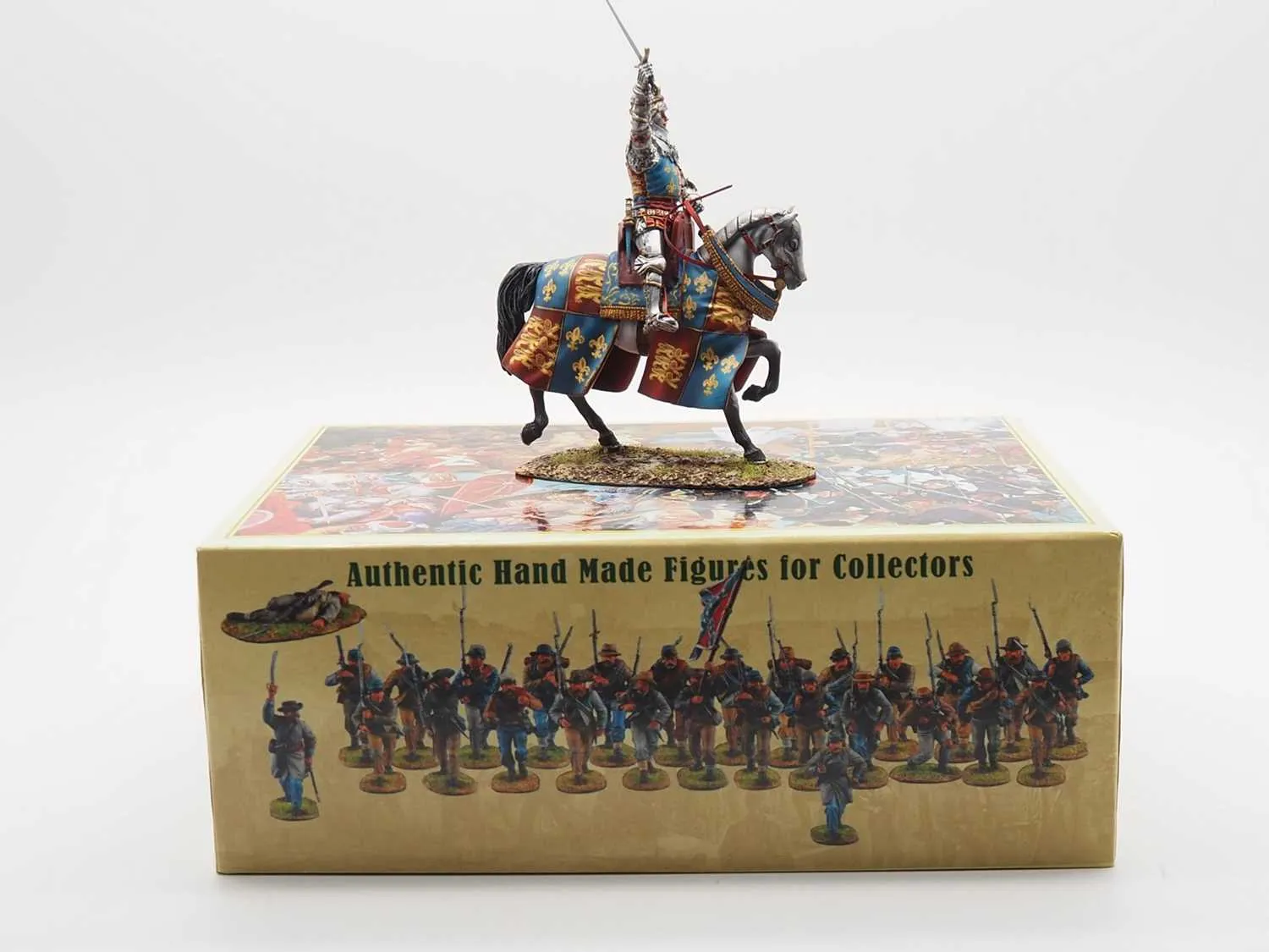 48835 diecast medieval knight figure