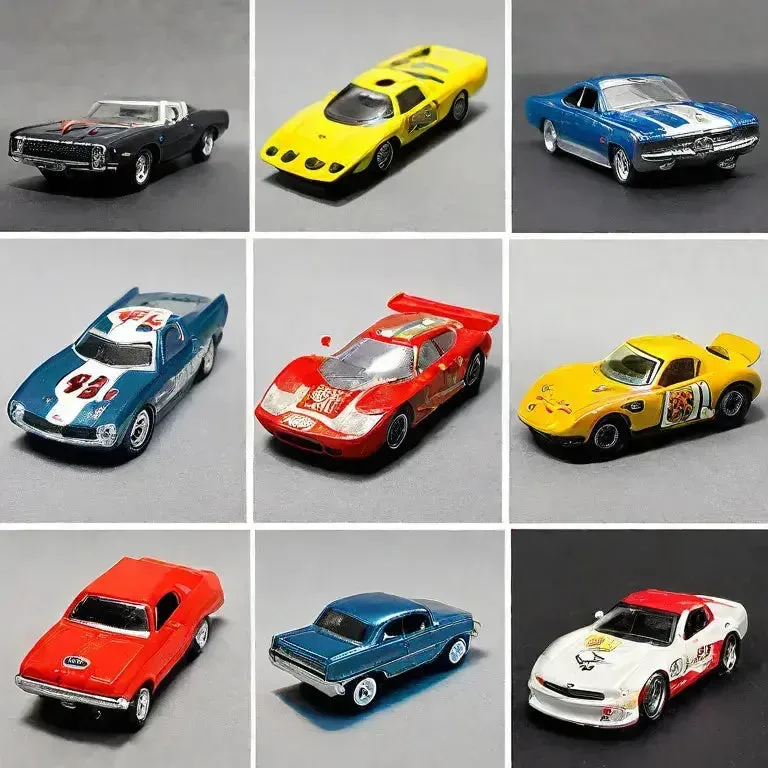48854 diecast car collection