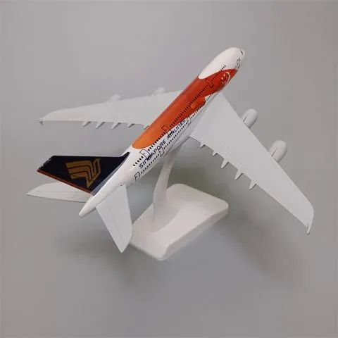 48855 singapore airlines a380 diecast