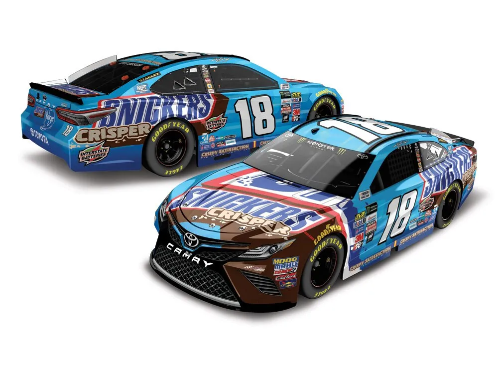 48856 kyle busch 2017 snickers diecast